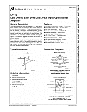 DataSheet LF412 pdf